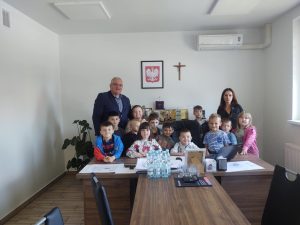 Miniaturka artykułu Wesołe Smoki w Urzędzie Gminy w Czerminie