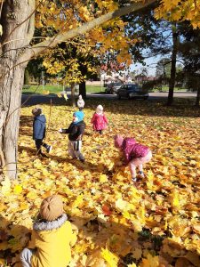 Miniaturka artykułu Kolorowe listki – zabawy z jesienią.
