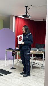 Miniaturka artykułu Spotkanie z Panią Policjantką👮‍♀️🚓