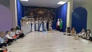 Miniaturka artykułu Jasełka wystawione przez naszą grupę