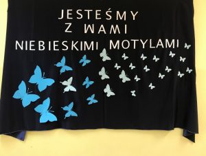 Miniaturka artykułu Akcja „Jesteśmy z Wami Niebieskimi Motylami” w kl. I-III