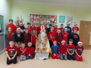 Miniaturka artykułu Odwiedziny Świętego Mikołaja w klasach młodszych