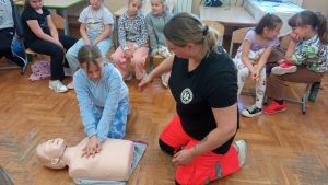 Miniaturka artykułu Spotkanie z Ratownikiem medycznym Uczniów klasy II”a”