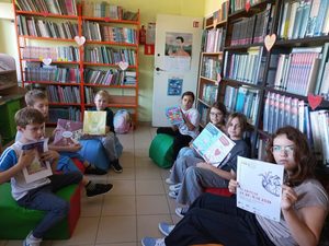 Miniaturka artykułu Zajęcia czytelnicze w ramach akcji ,,Czytamy z Sercem”